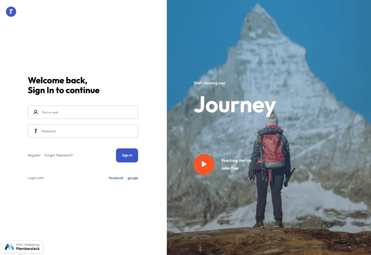 Modern Login Form