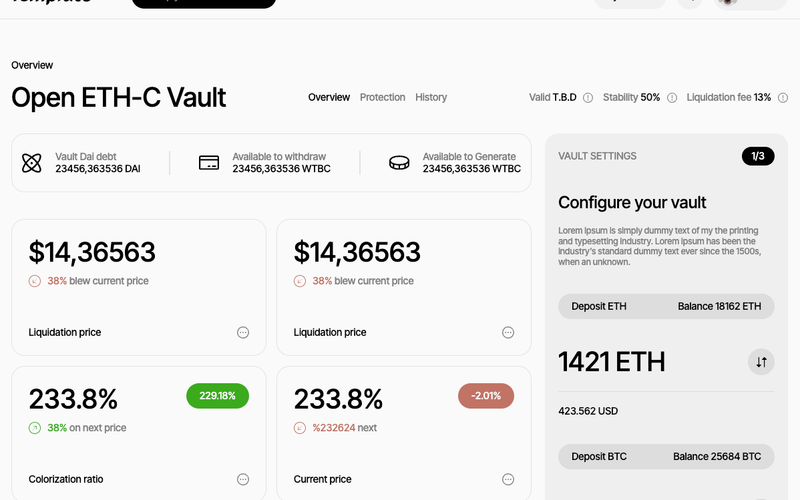 Cryptocurrency Dashboard