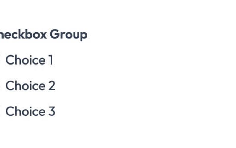 Membership Checkbox Groups