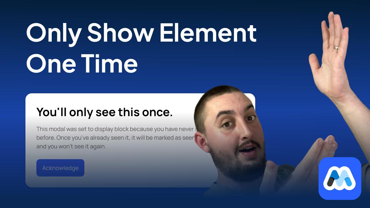 #128 - Hide Elements After They've Been Seen
