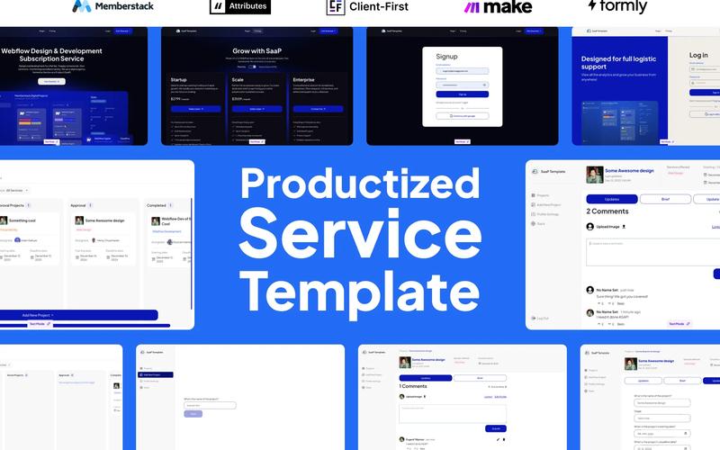 Productized Service Template