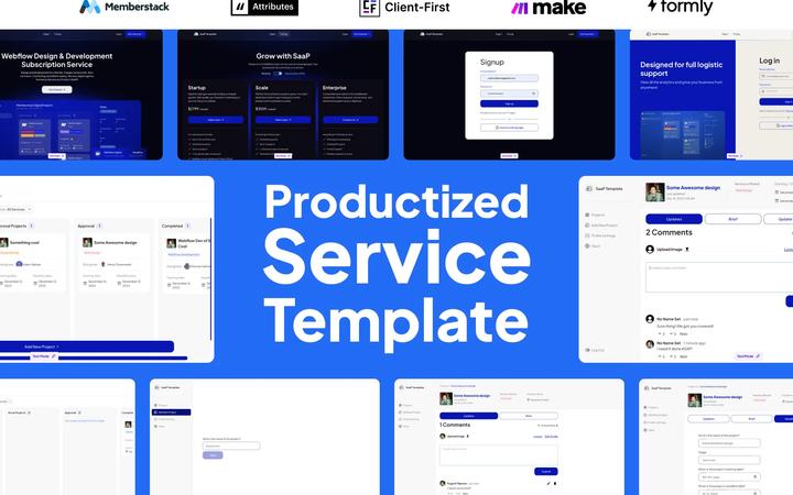 Productized Service Template