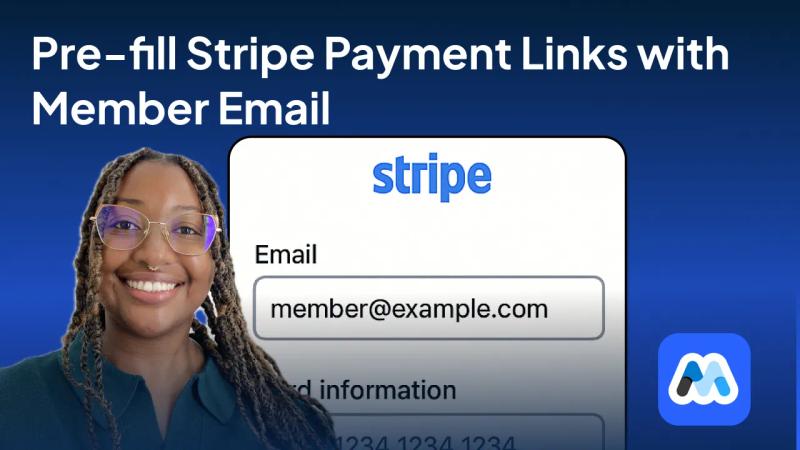 #170 - Pre-fill Stripe Payment Links with Member Email