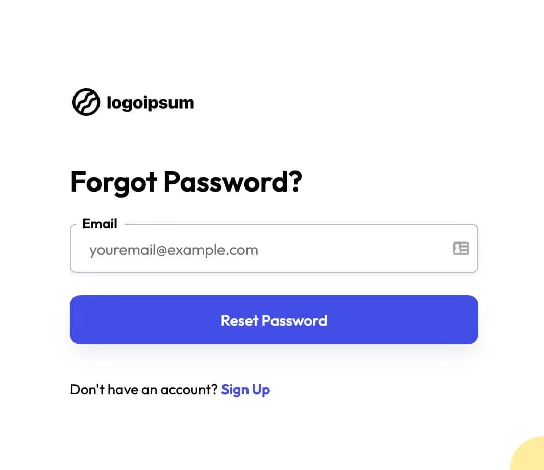 eBook Forgot Password