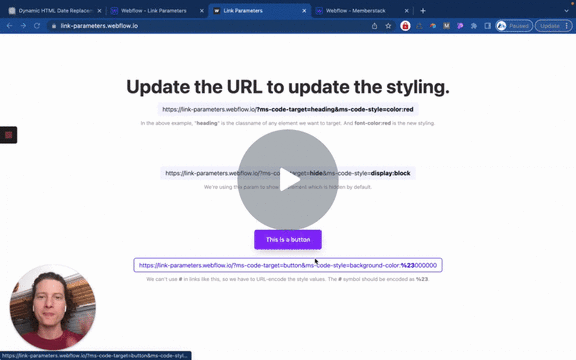 #74 - Styling with Link Parameters
