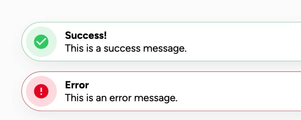 Rounded Error & Success