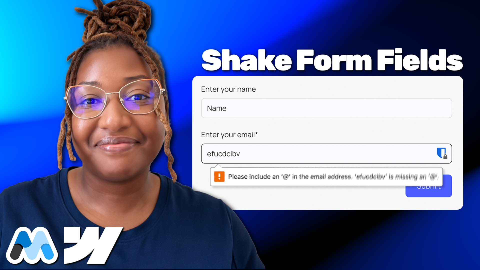 #253 - Shake Form Fields on Error