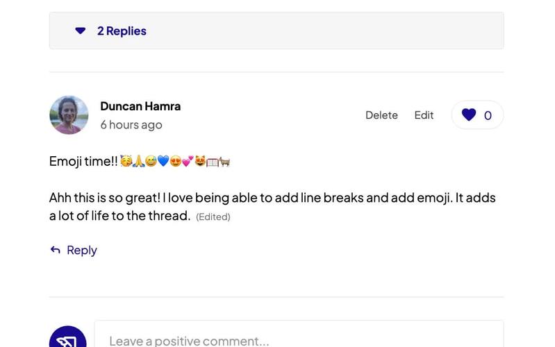 Webflow Blog Comments