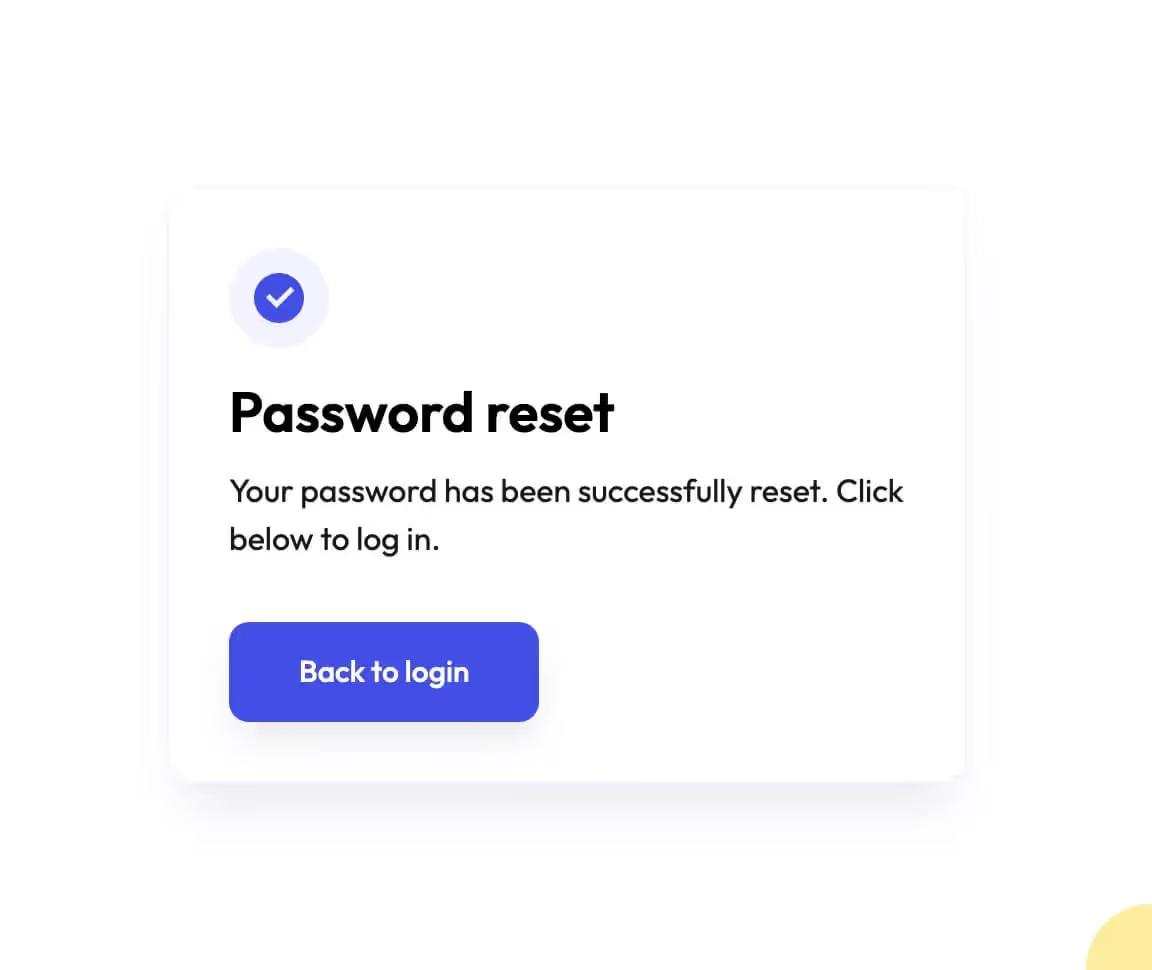 eBook Password Success