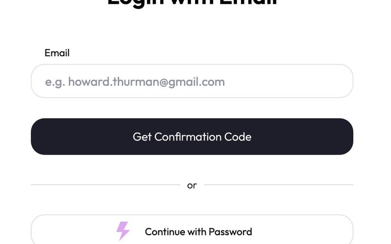 Webflow Passwordless Login
