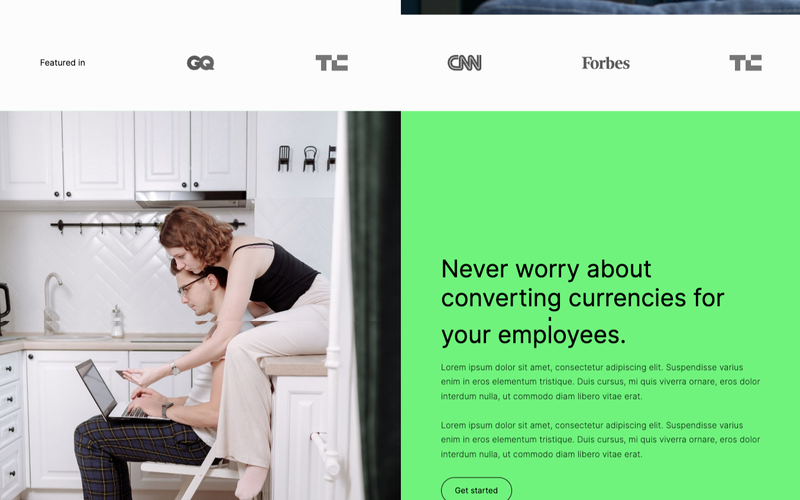 Fintech Subscription Site Template