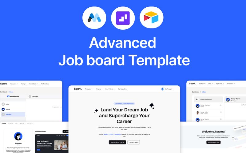 Advanced Job Board Template