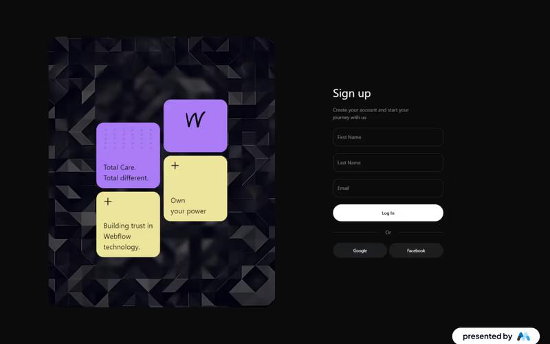 Dynamic Card Signup