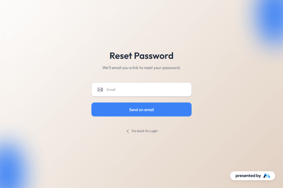 Swift Password Reset