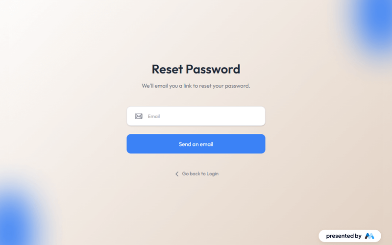 Swift Password Reset