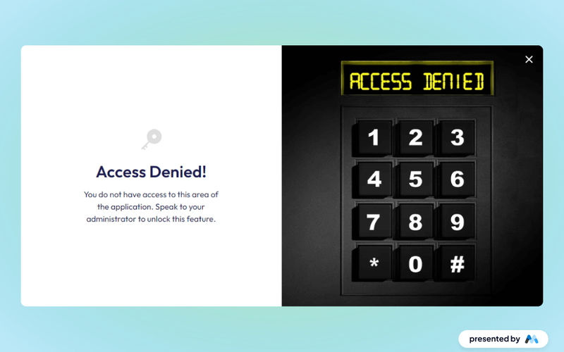 Denied Access Alert