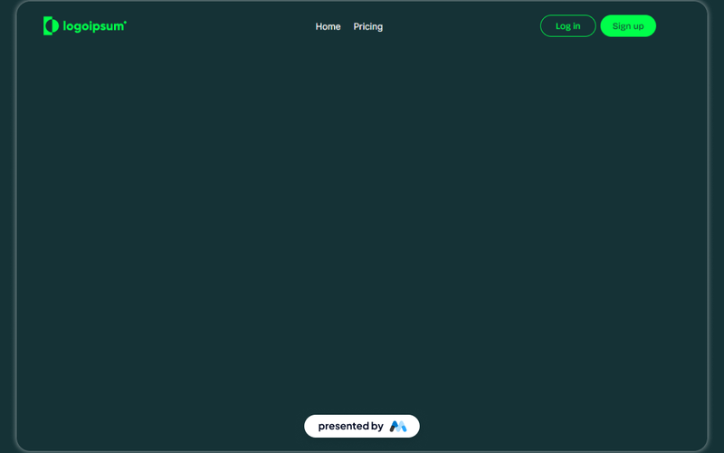 Invest UI Navbar