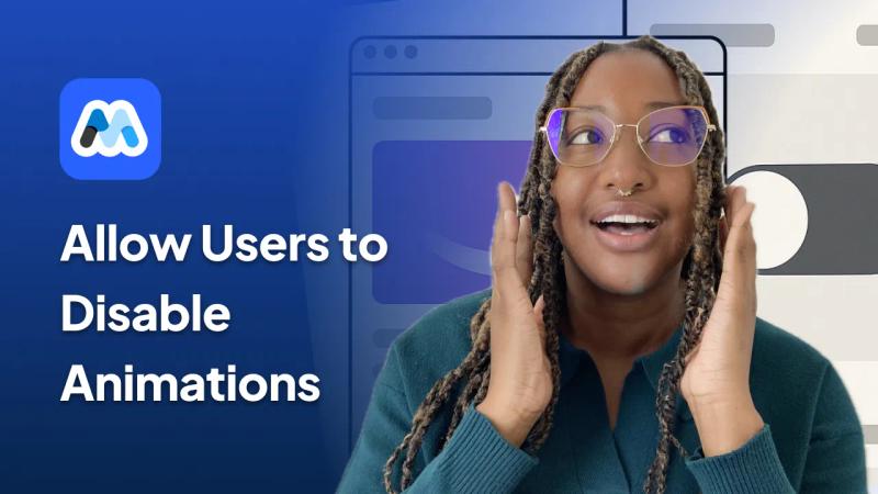 #182 - Disable Animations Using cookies