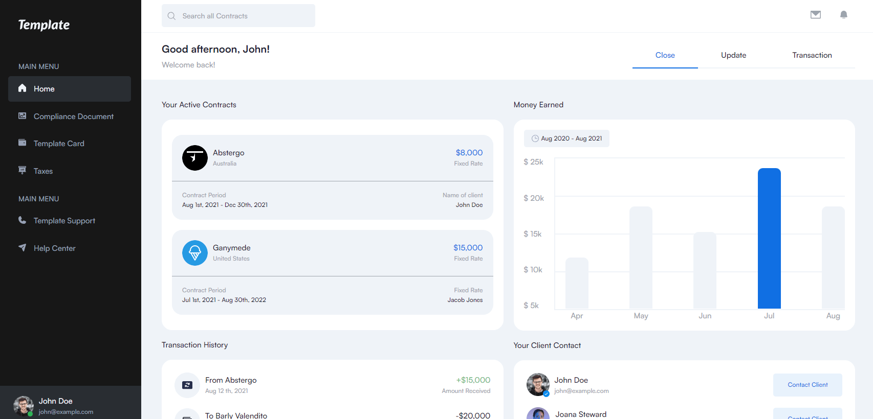 Agency Admin Dashboard