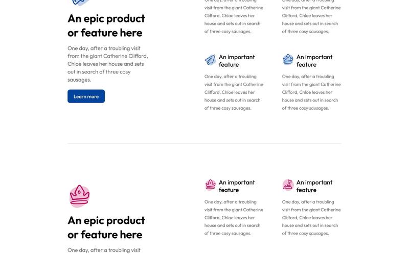 Gradient Landing Page