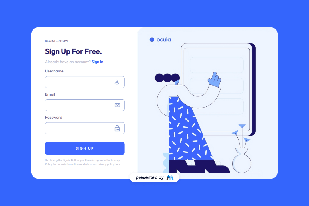 BlueStream Sign-Up