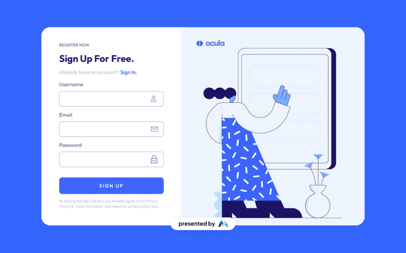 BlueStream Sign-Up