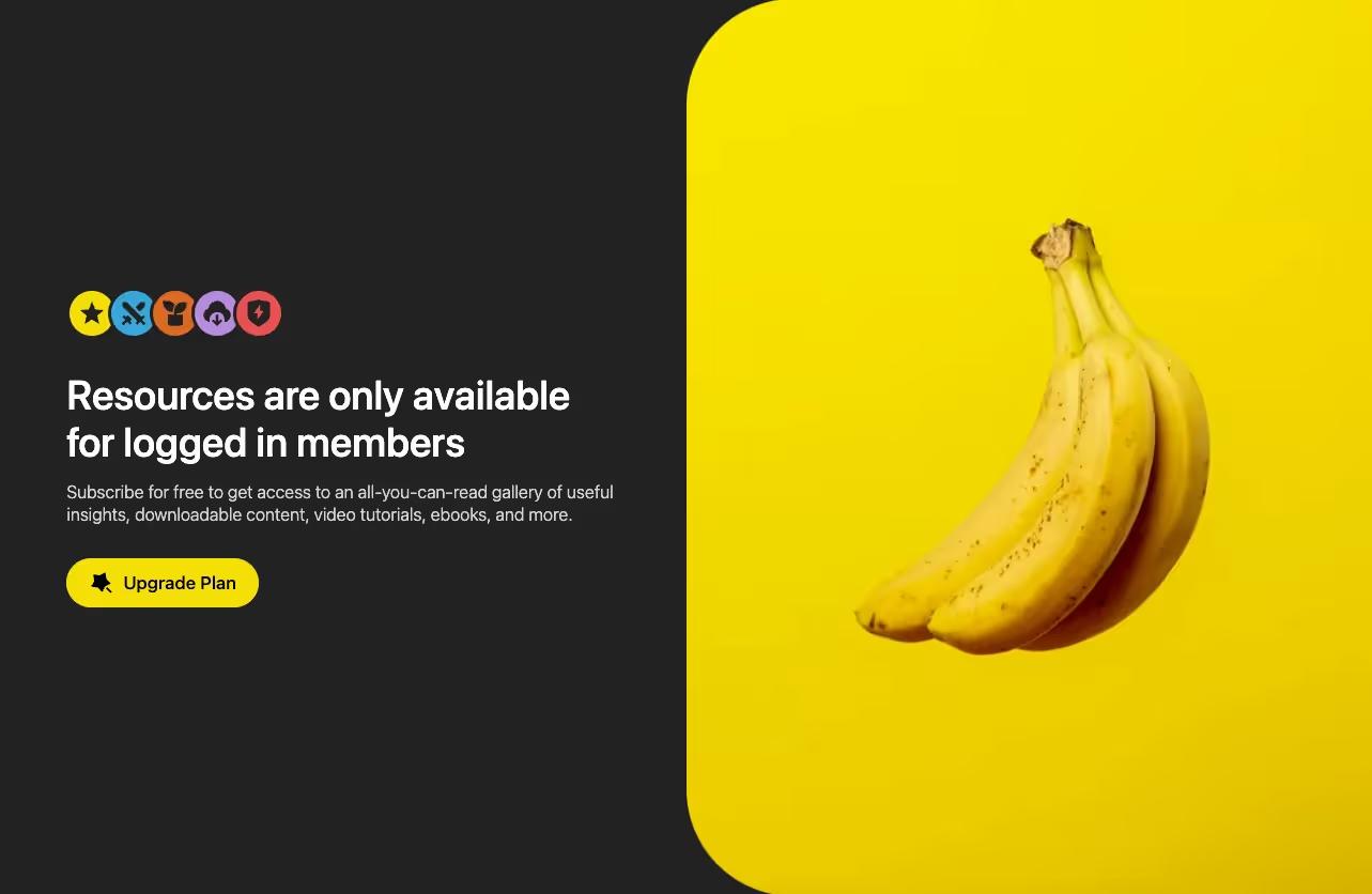 Yellow Access Denied Page W/ Background Video