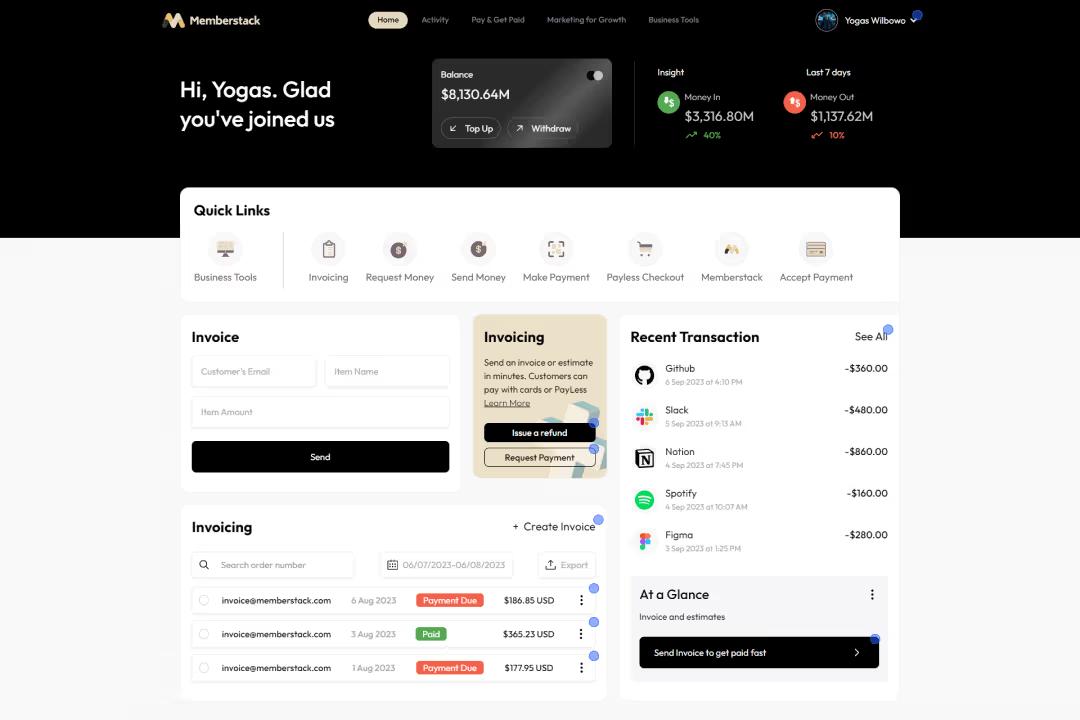 Finance-Payment Platform