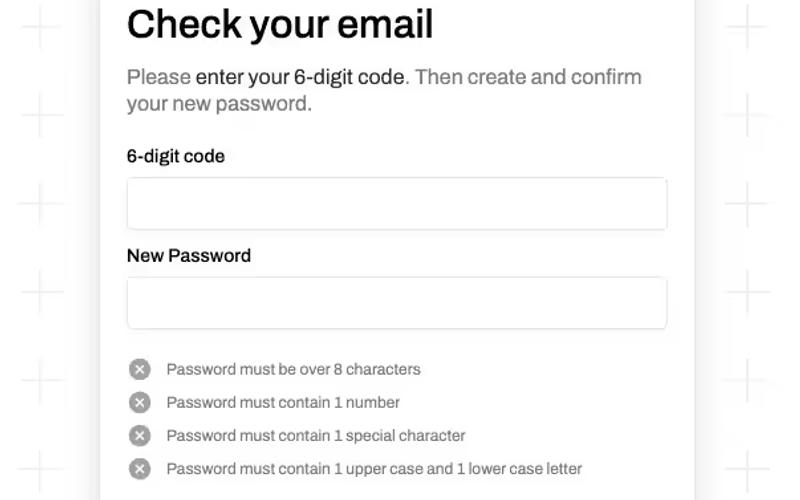 Red Reset Password