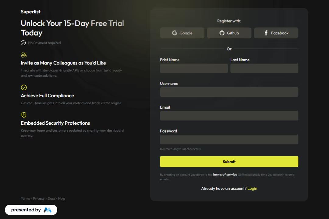 Sophisticated Yellow Register