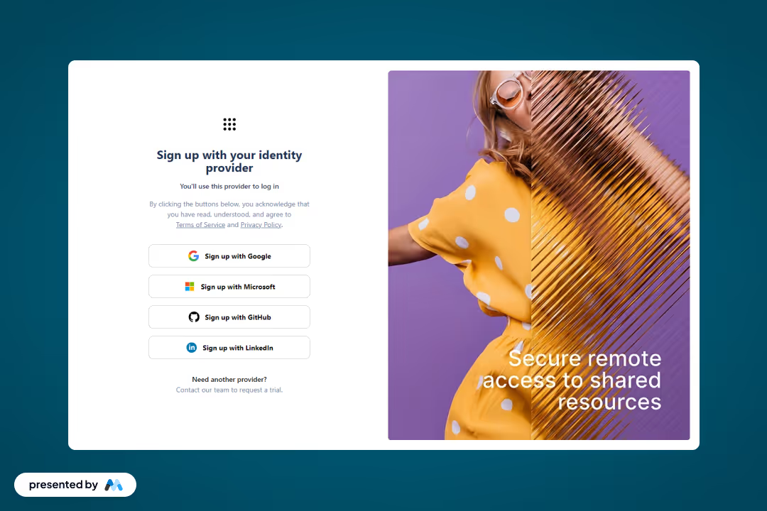 Polished Auth Options