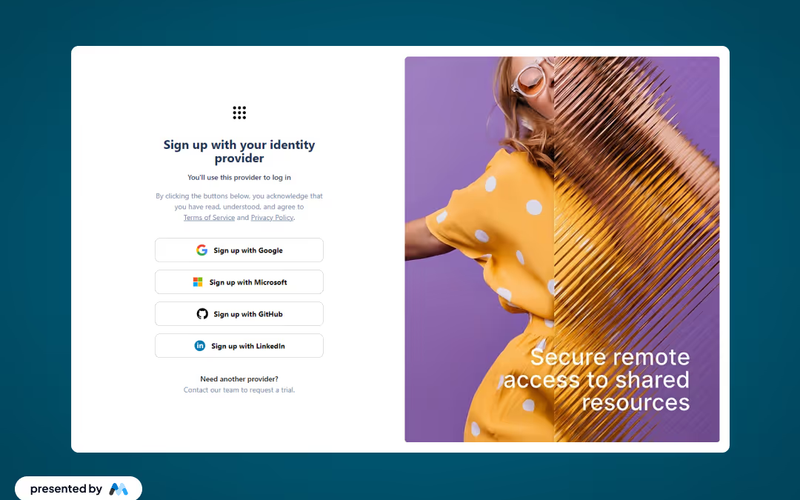 Polished Auth Options
