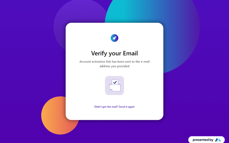 Colorful Email Verification