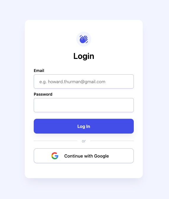 Login Form With Instant Email Validation