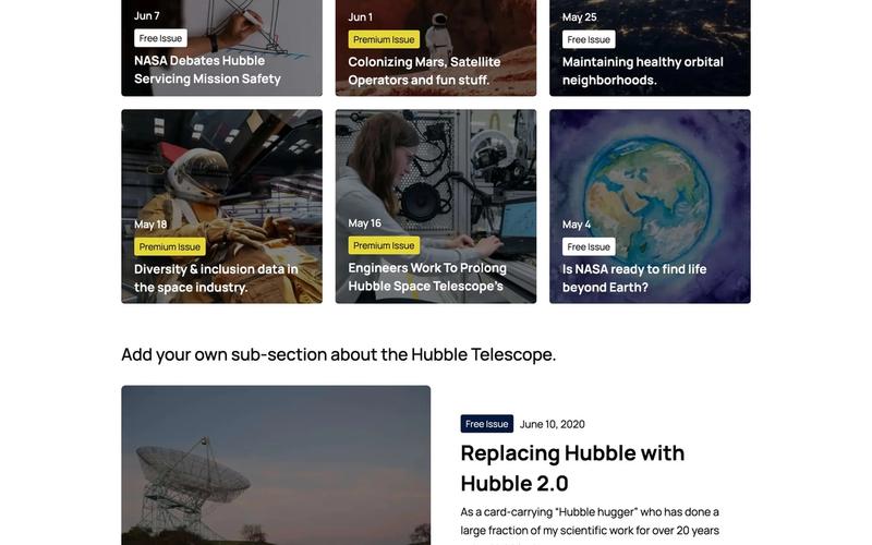#5 - Paid Blog Template