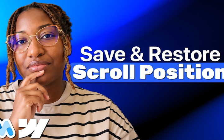 #256 - Save & Restore Scroll Position