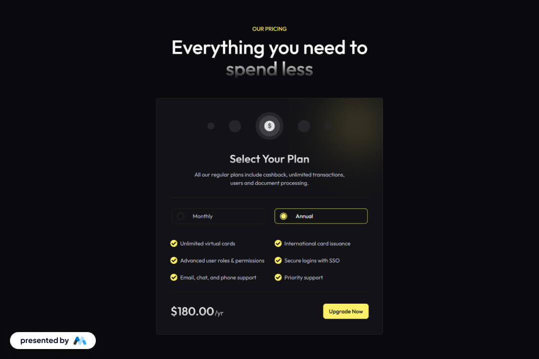 Brilliant Upgrade UI