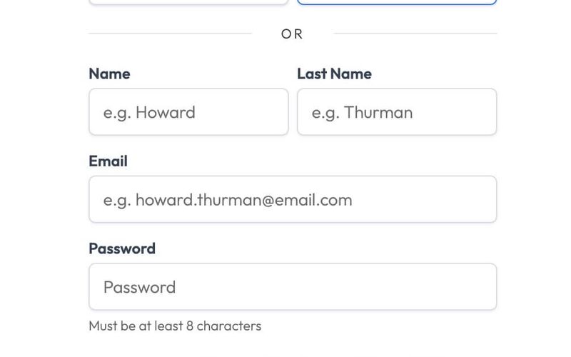 Create an Account