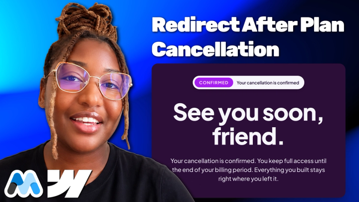 #251 - Redirect After Plan Cancellation