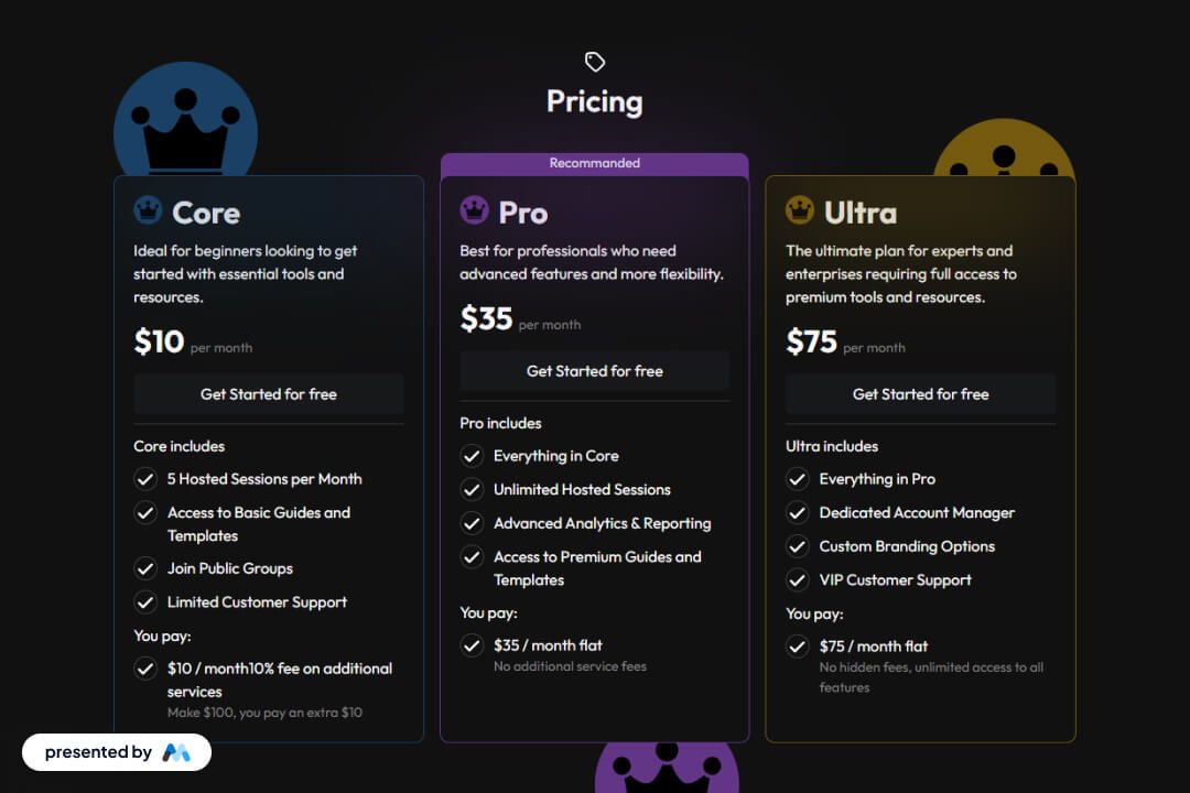 Dark Pricing Segment