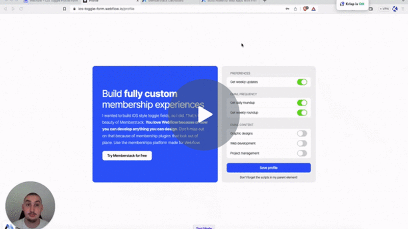 #55 - Modifier le style des cases à cocher