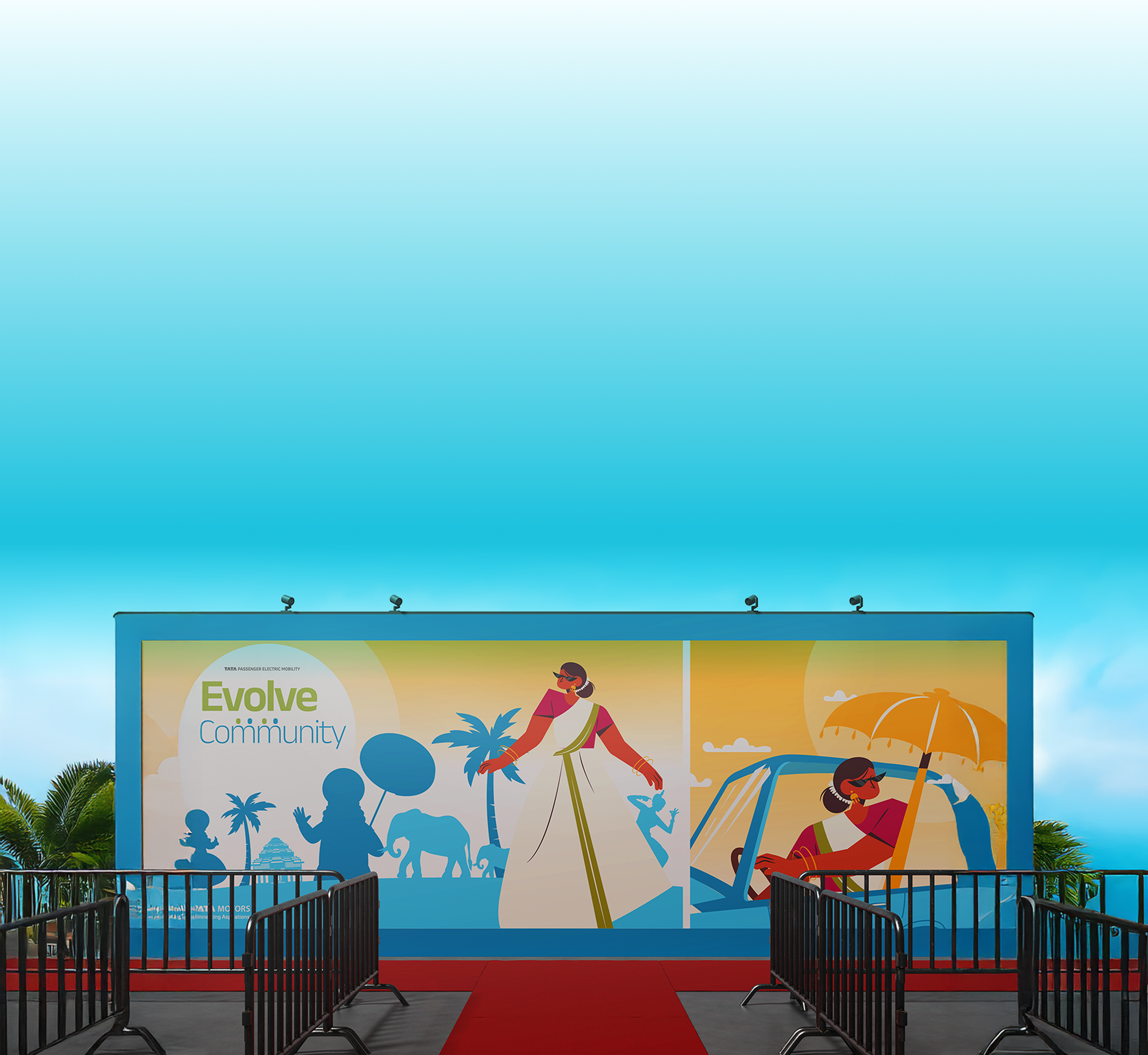 Storytelling and brand expressions for Tata’s expanding EV presence.-banner