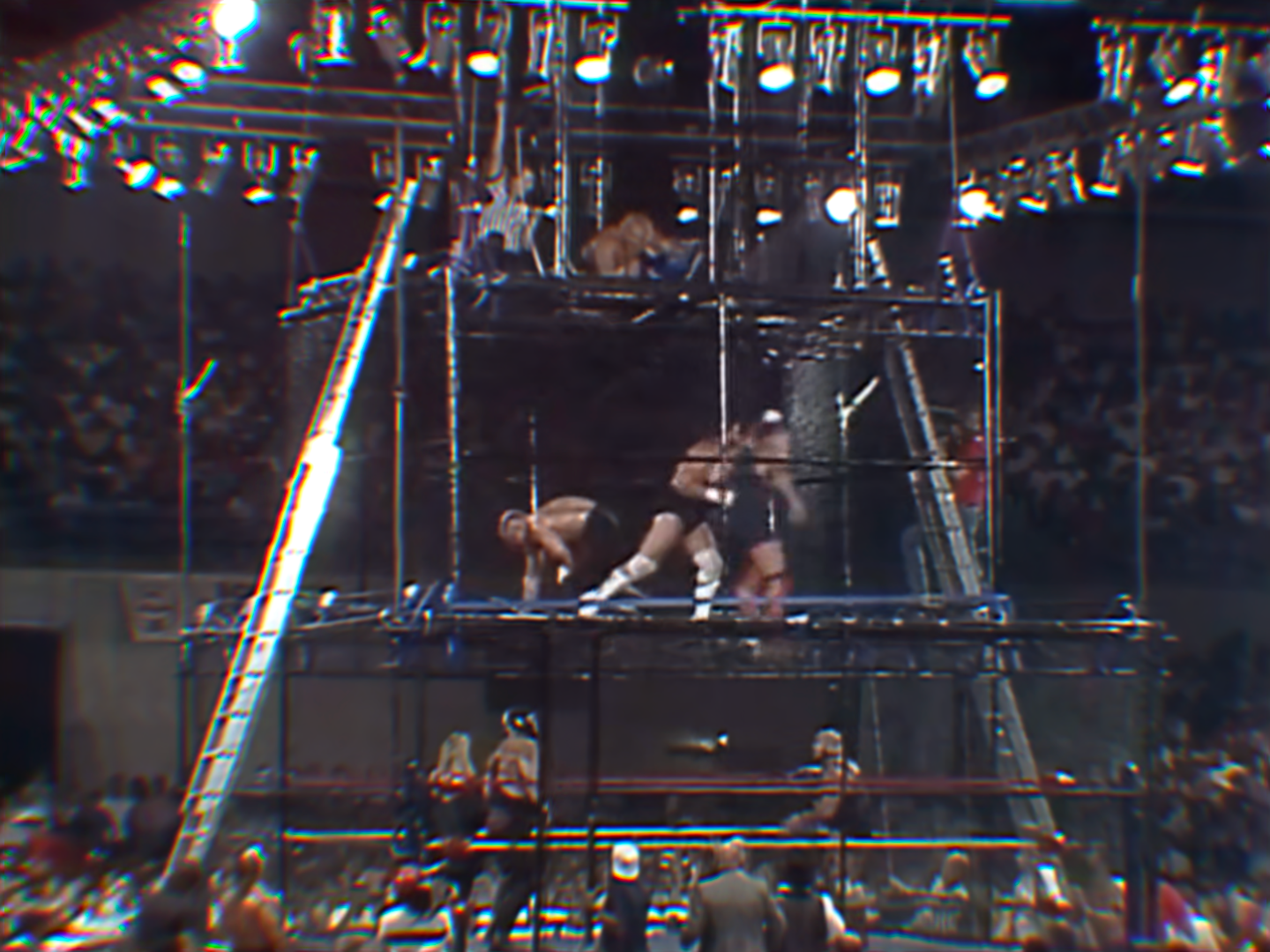 Kevin Sullivan, Mike Rotunda, Ivan Koloff, Al Perez & Russian Assassin #1