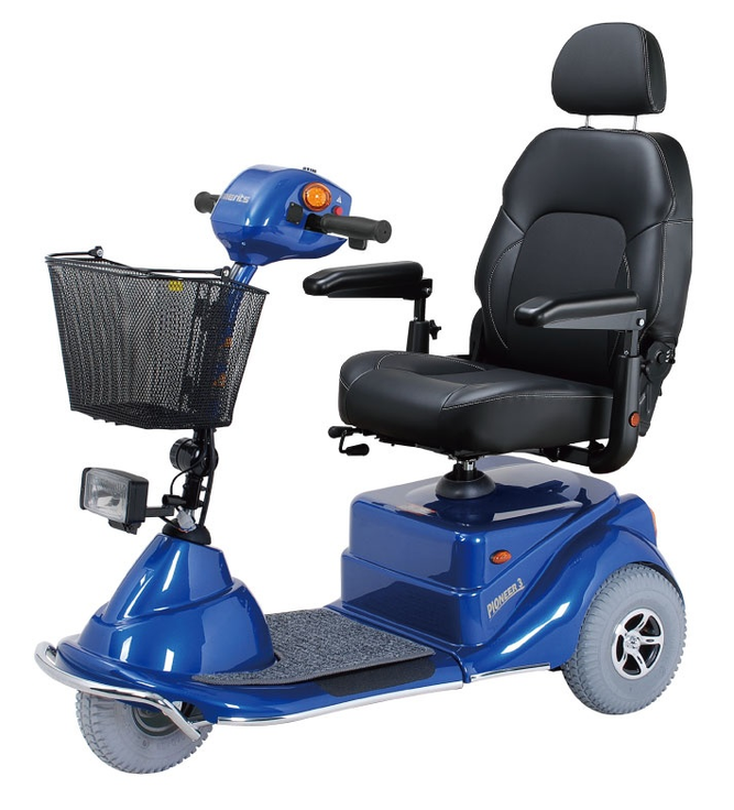Mobility Scooter - Merits Pioneer S131 (400 lbs.) 3-Wheel (Medicaid/PPO)