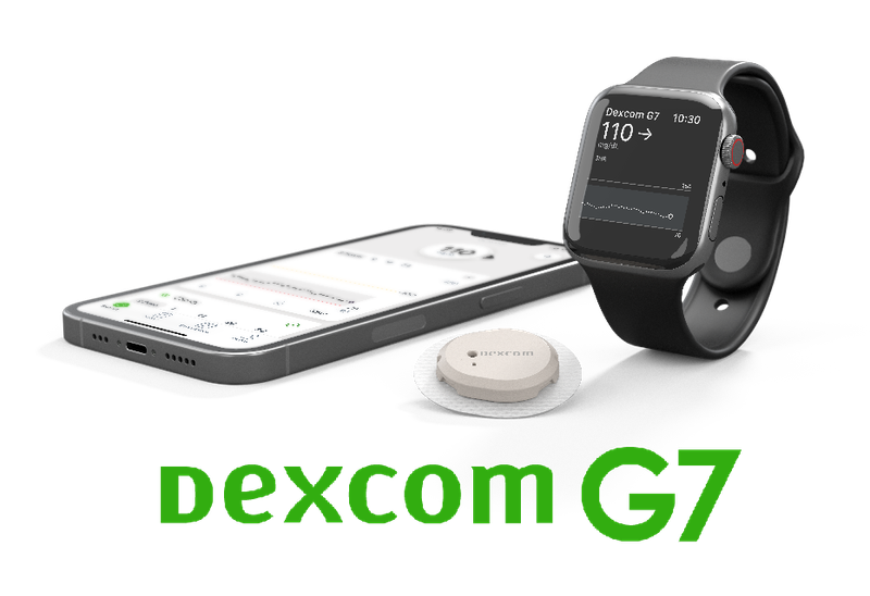 Continuous Glucose Monitoring (CGM) - Dexcom G7 10-day Sensors (each)