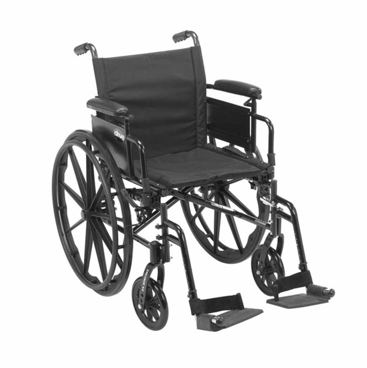 Manual Wheelchair - High Strength Lightweight (16",18",20")