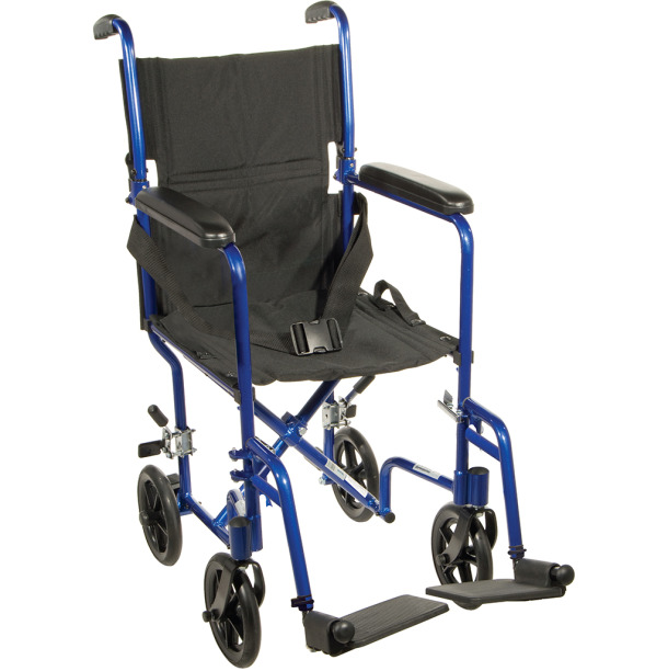 Transport Wheelchair (17",19",22")