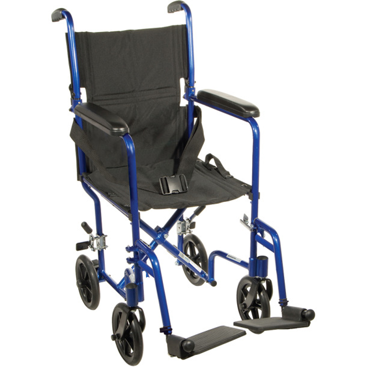 Transport Wheelchair (17",19",22")
