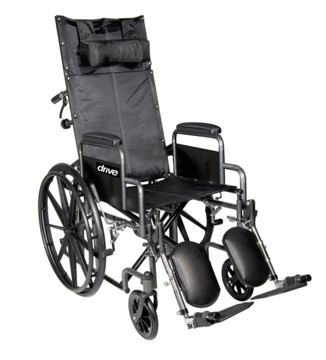 Manual Wheelchair - Fully Reclining (14",16",18",20")