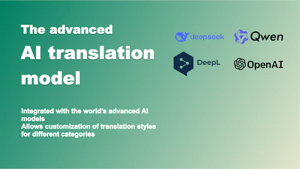Translate Smarter: Multi-AI, Image Support, Zero Manual Work